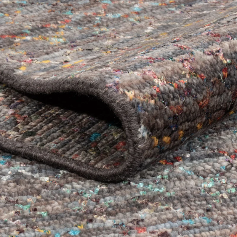 Designer Teppich 245x306cm - dunkelblau