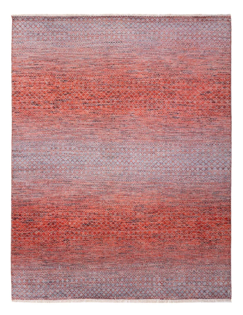 Designer Teppich 242x307cm - mehrfarbig