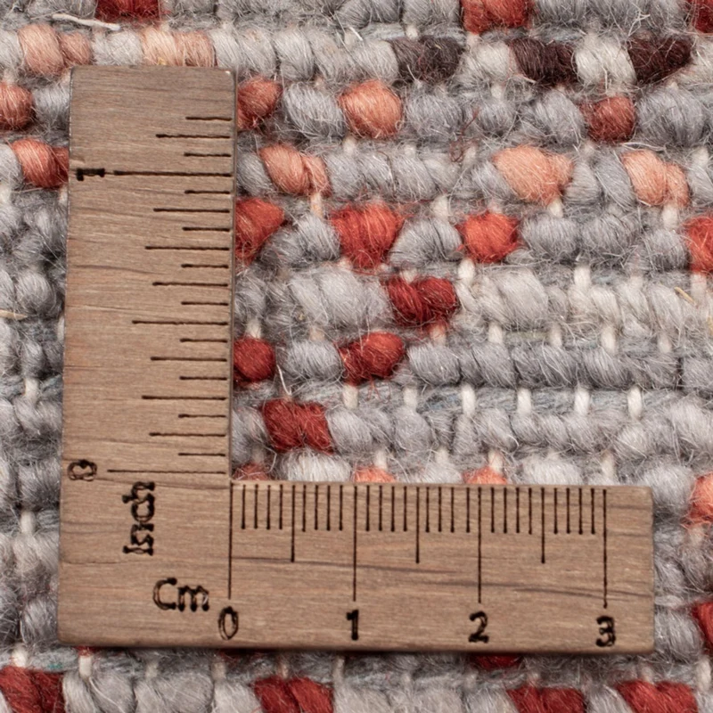 Designer Teppich 242x307cm - mehrfarbig