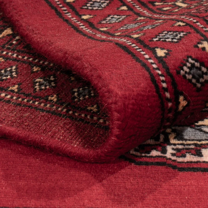 Pakistan Teppich 93x141cm - Orientteppich - rot
