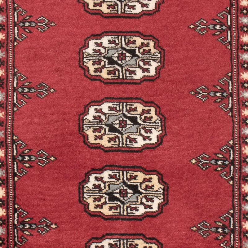Pakistan Teppich 93x150cm - Orientteppich - rot