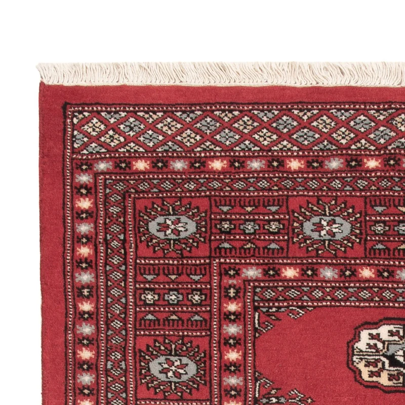 Pakistan Teppich 93x150cm - Orientteppich - rot