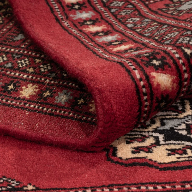Pakistan Teppich 93x150cm - Orientteppich - rot
