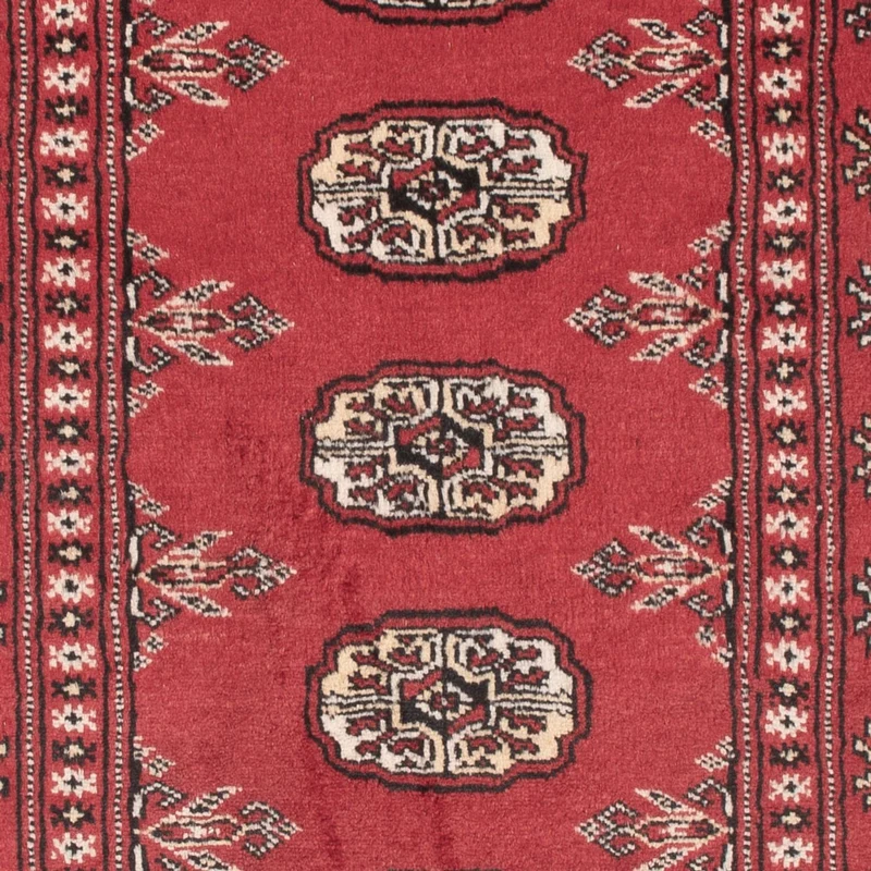 Pakistan Teppich 90x150cm - Orientteppich - rot