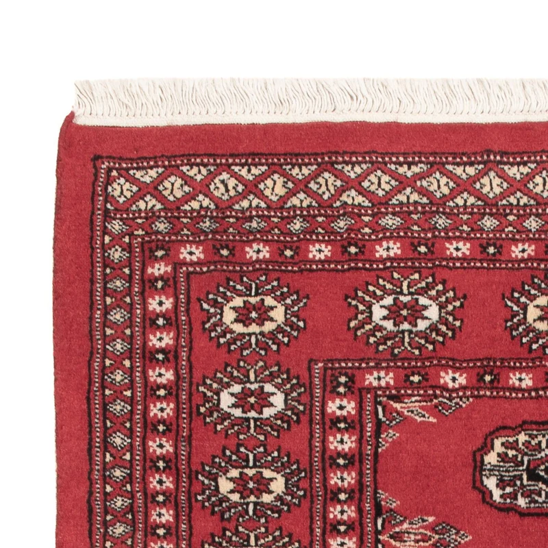 Pakistan Teppich 90x150cm - Orientteppich - rot