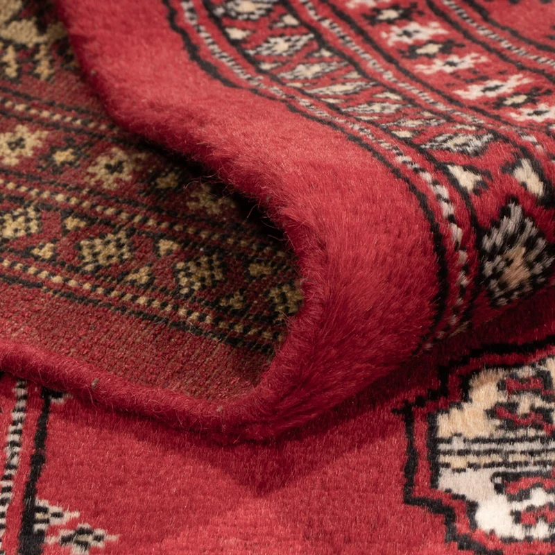 Pakistan Teppich 90x150cm - Orientteppich - rot