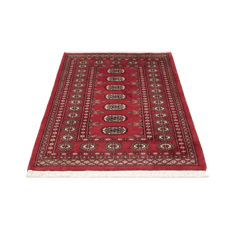 Pakistan Teppich 90x150cm - Orientteppich - rot
