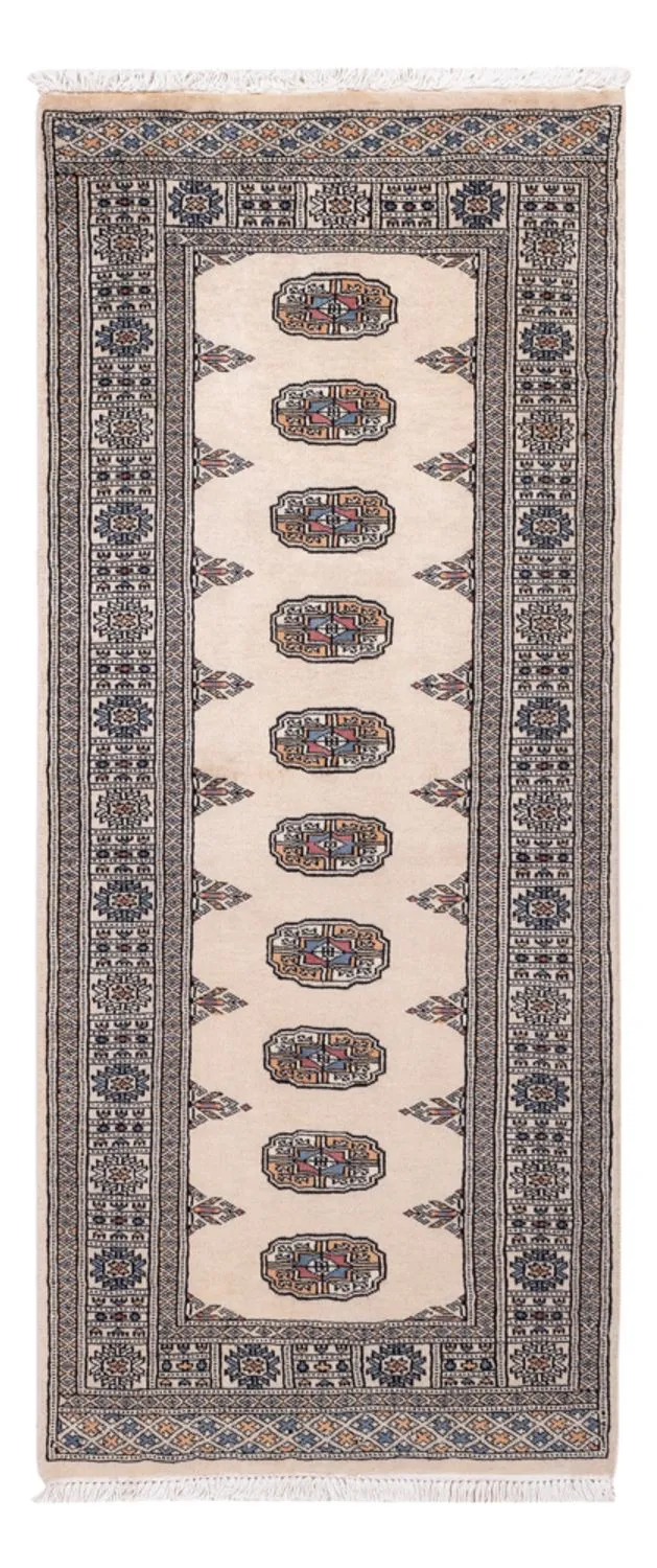 Pakistan Teppich 76x183cm - Orientteppich - beige
