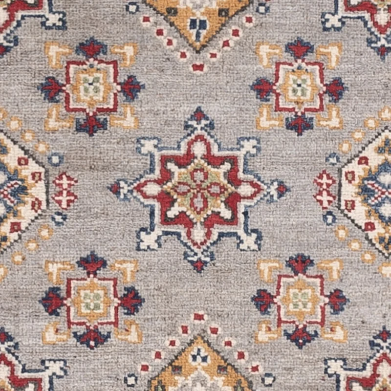 Kazak Teppich 102x154cm - Orientteppich - hellblau