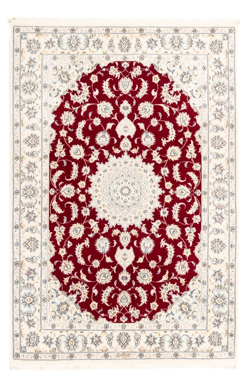 Nain - 6La Teppich 117x173cm - Perserteppich - rot