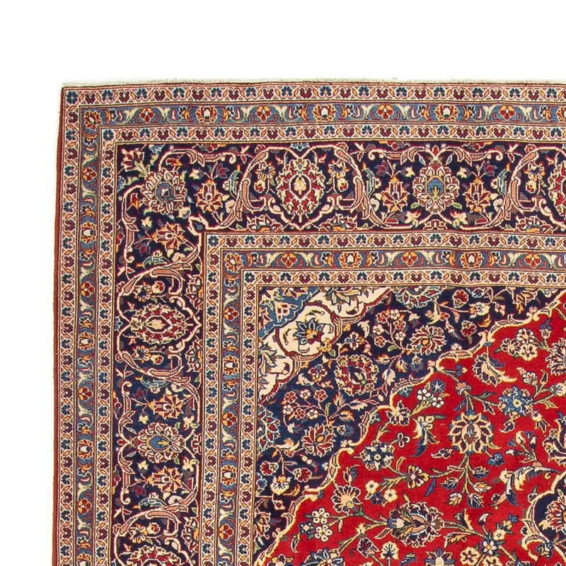 Keshan Teppich 250x353cm - Perserteppich - rot