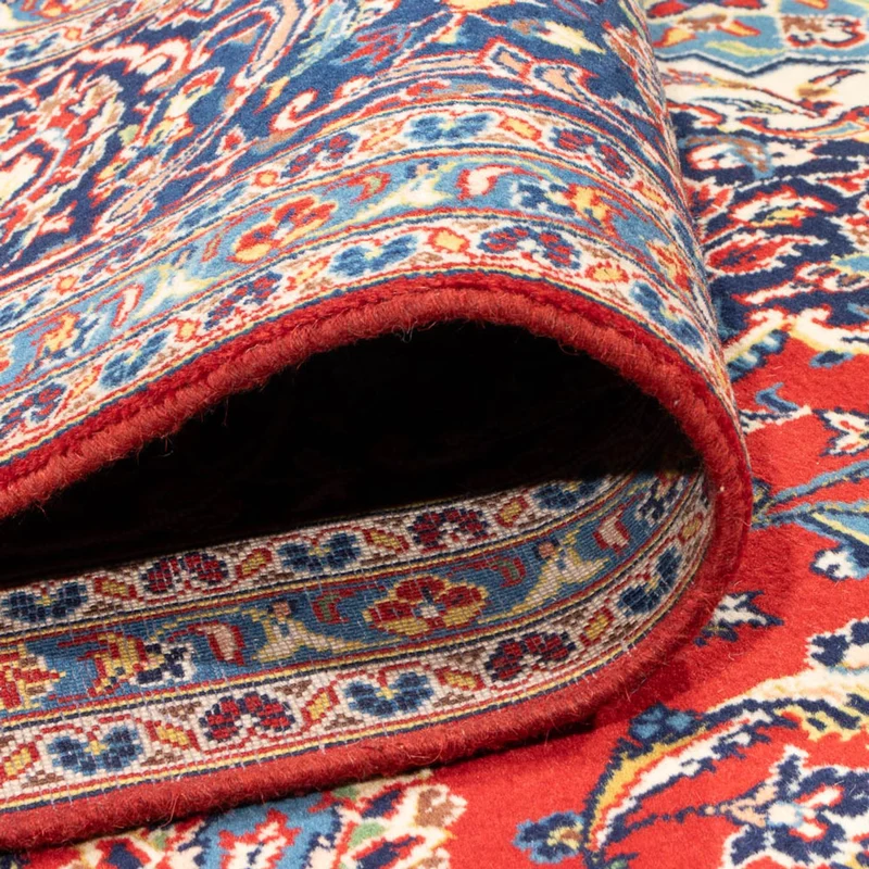 Keshan Teppich 250x353cm - Perserteppich - rot
