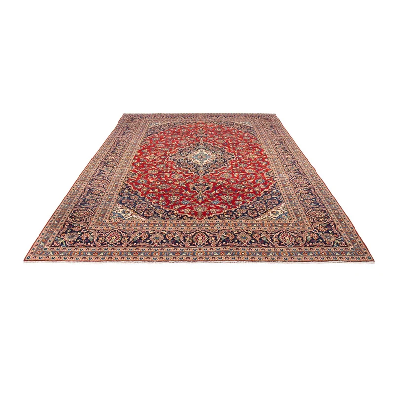 Keshan Teppich 250x353cm - Perserteppich - rot