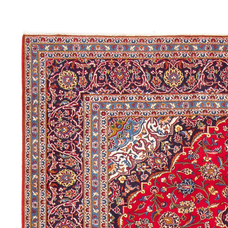 Keshan Teppich 250x353cm - Perserteppich - rot