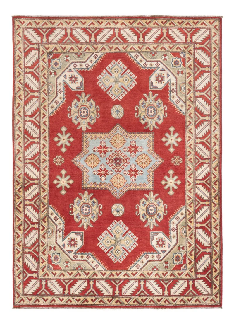 Kazak Teppich 152x209cm - Orientteppich - rot