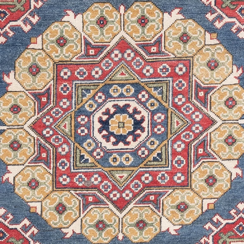 Kazak Teppich 152x205cm - Orientteppich - blau