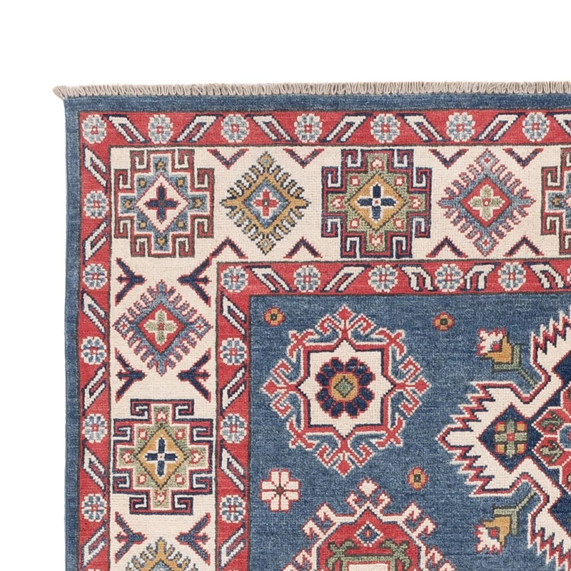 Kazak Teppich 152x205cm - Orientteppich - blau