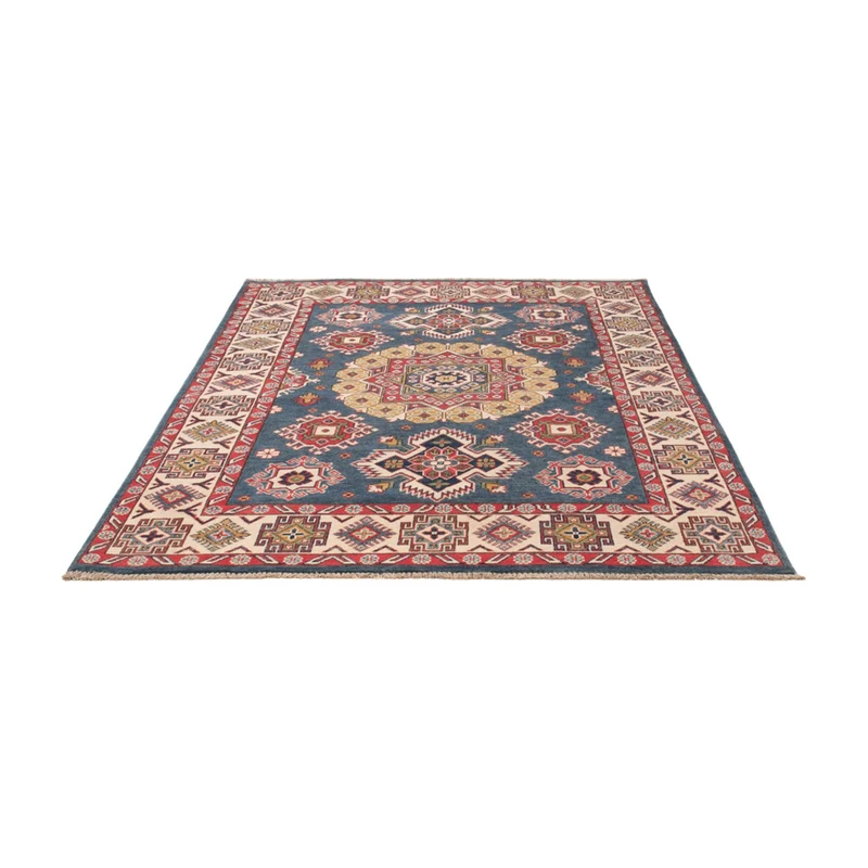 Kazak Teppich 152x205cm - Orientteppich - blau
