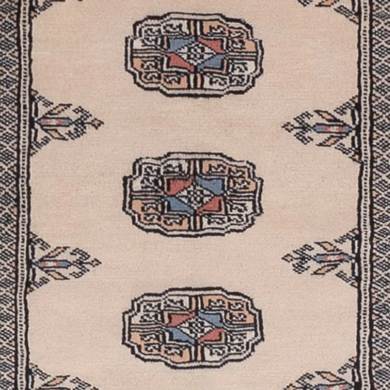 Pakistan Teppich 77x341cm - Orientteppich - beige