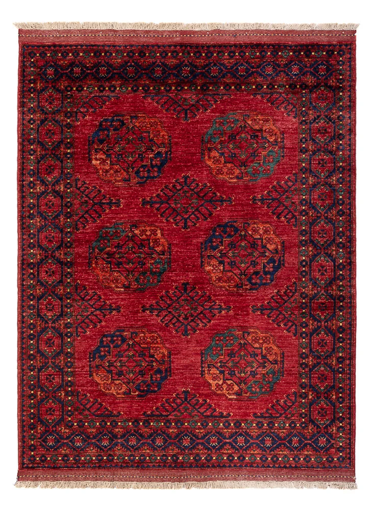 Khal Mohammadi Teppich 155x200cm - Orientteppich - rot