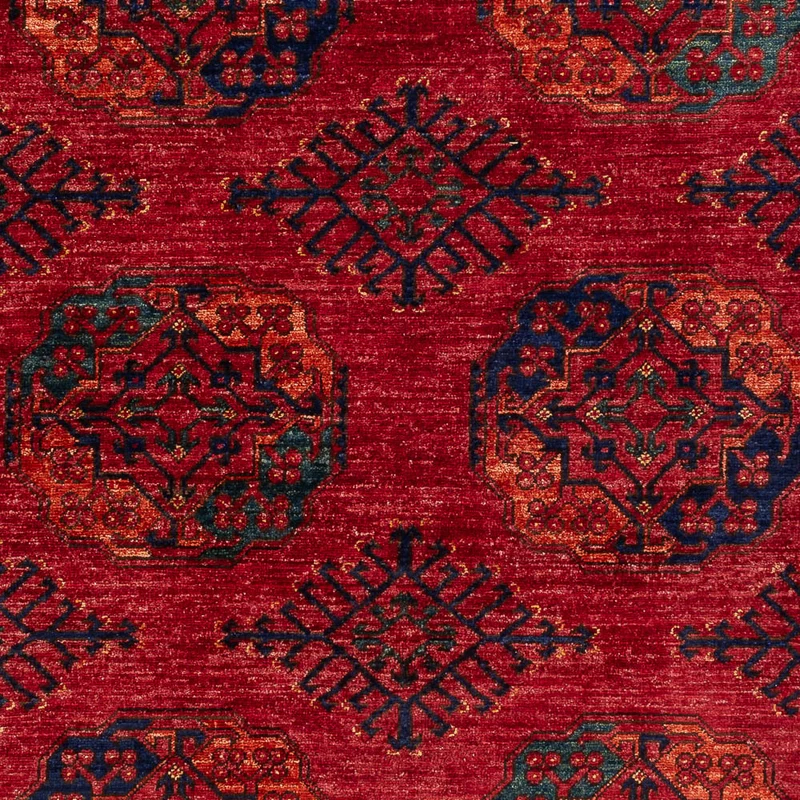 Khal Mohammadi Teppich 155x200cm - Orientteppich - rot