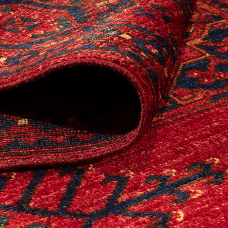 Khal Mohammadi Teppich 155x200cm - Orientteppich - rot