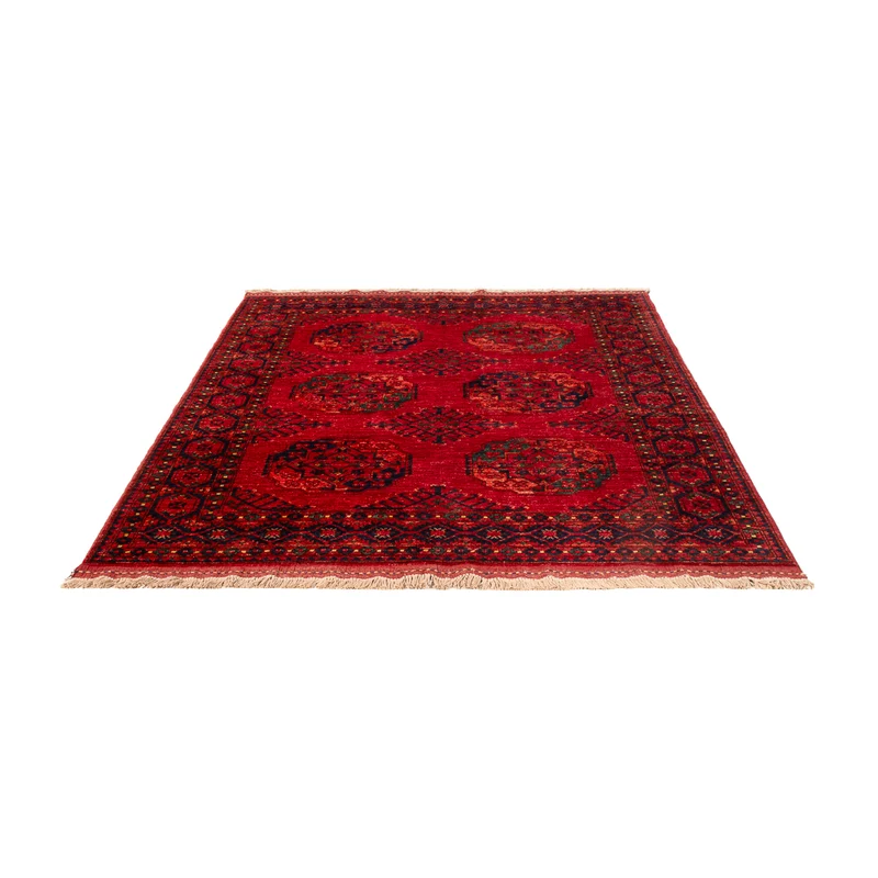 Khal Mohammadi Teppich 155x200cm - Orientteppich - rot