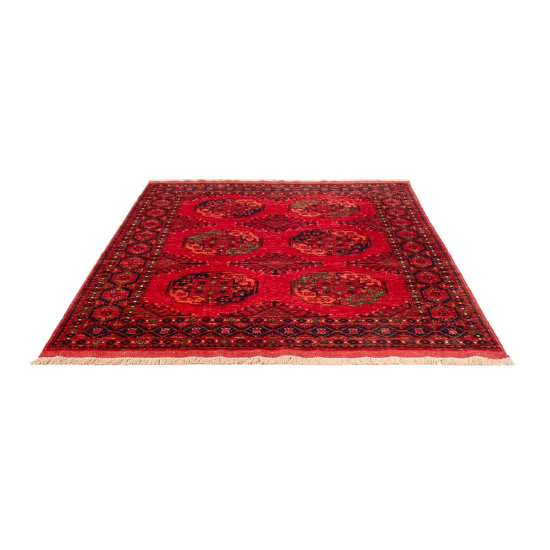 Khal Mohammadi Teppich 155x200cm - Orientteppich - rot