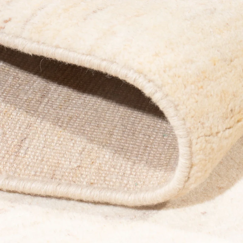 Gabbeh Persisch Teppich 120x176cm - Perserteppich Wollteppich - beige