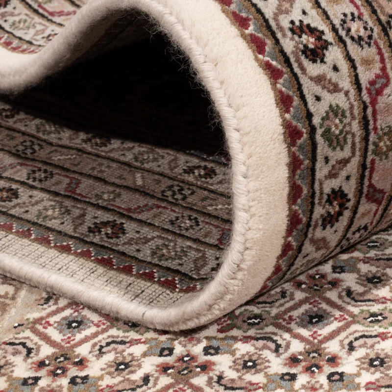 Indo Täbriz Teppich 249x304cm - Orientteppich - dunkelbeige