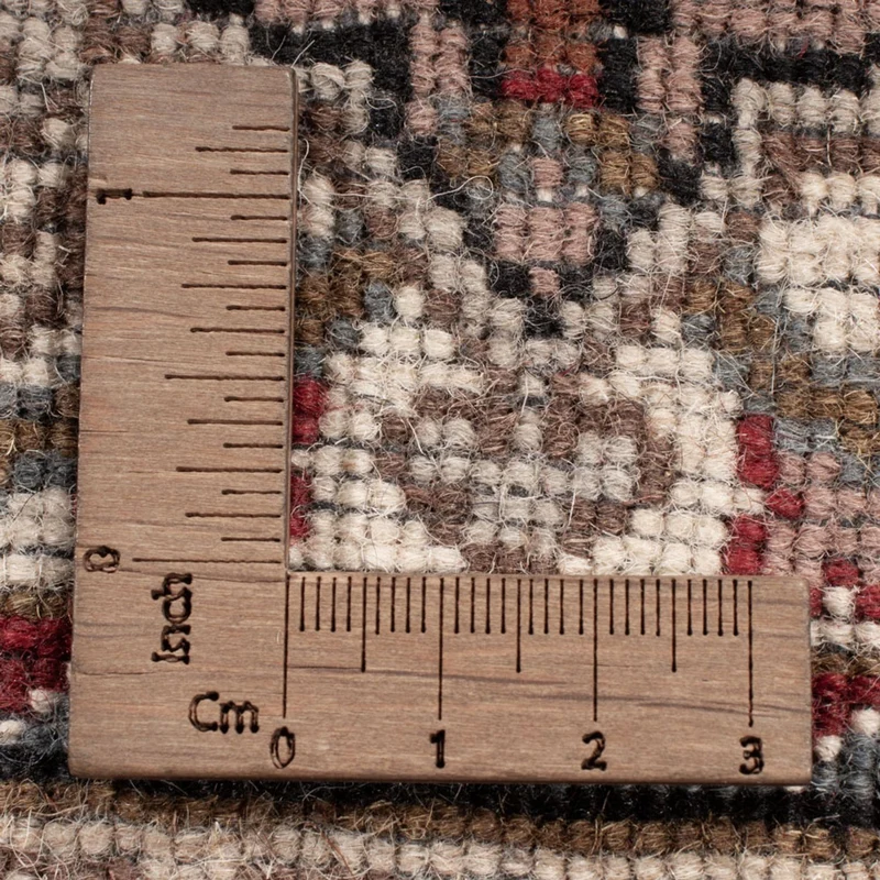 Indo Täbriz Teppich 249x304cm - Orientteppich - dunkelbeige