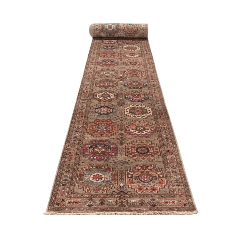 Ariana Teppich 82x922cm - Orientteppich - dunkelbeige