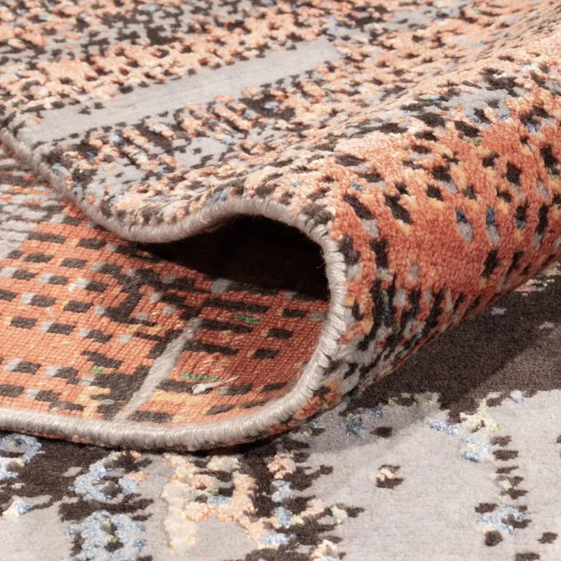 Designer Teppich 239x315cm - mehrfarbig