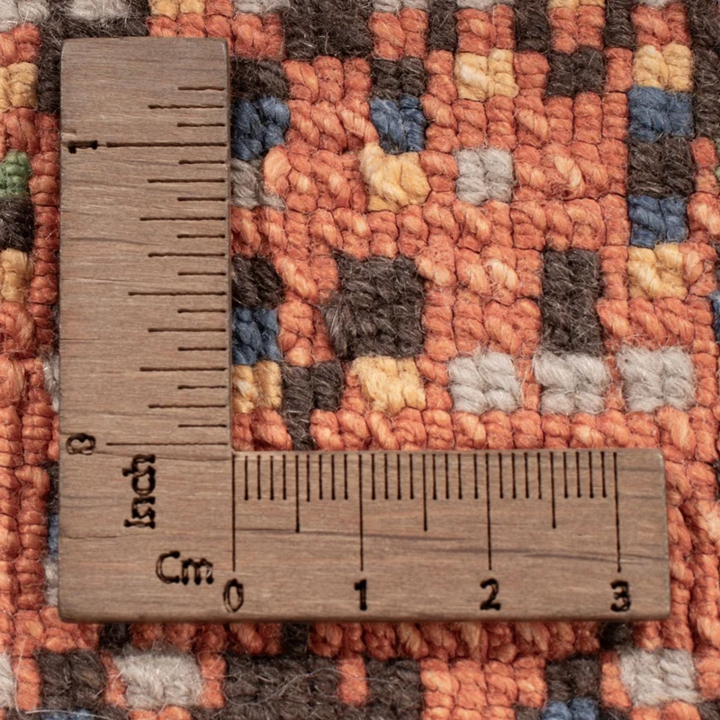 Designer Teppich 239x315cm - mehrfarbig