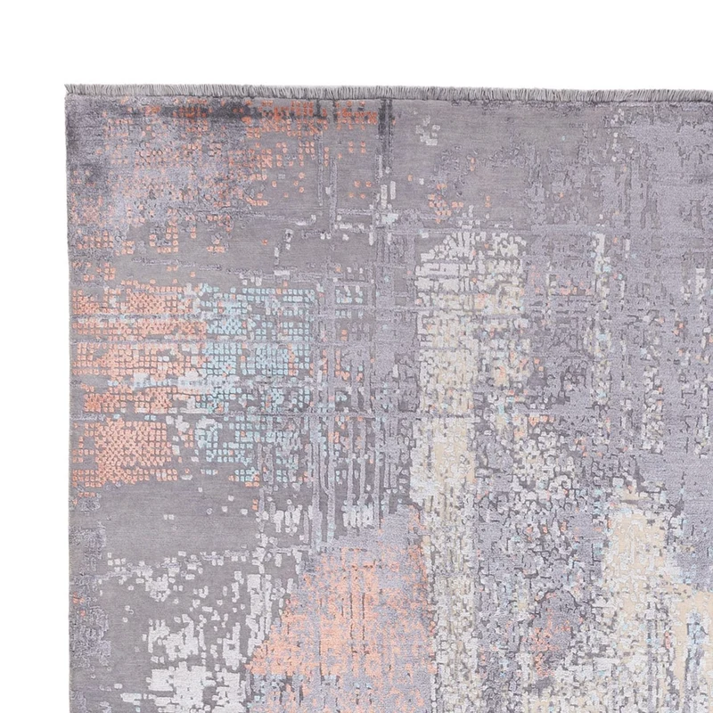 Designer Teppich 249x305cm - mehrfarbig