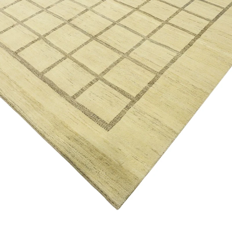 Gabbeh Persisch Teppich 233x325cm - Perserteppich Wollteppich - beige