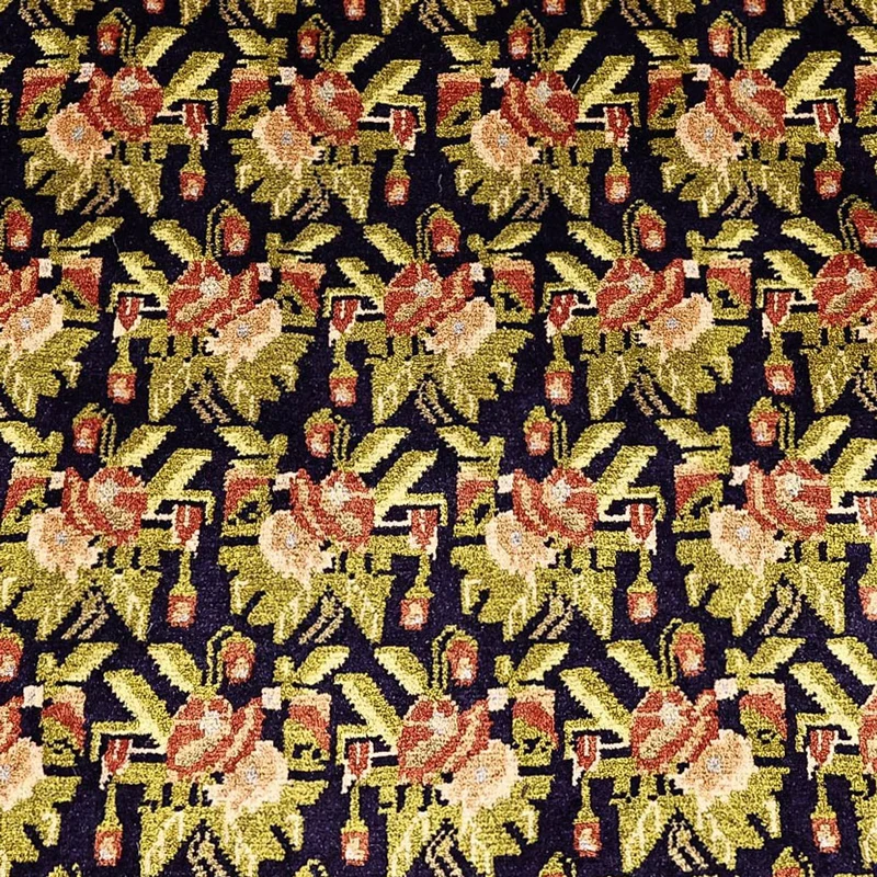 Sharbabak Teppich 148x210cm - Perserteppich - grün