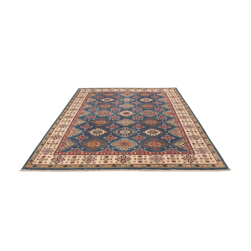 Kazak Teppich 204x298cm - Orientteppich - blau