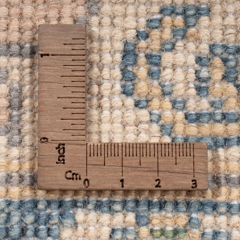Kazak Teppich 201x299cm - Orientteppich - seeblau