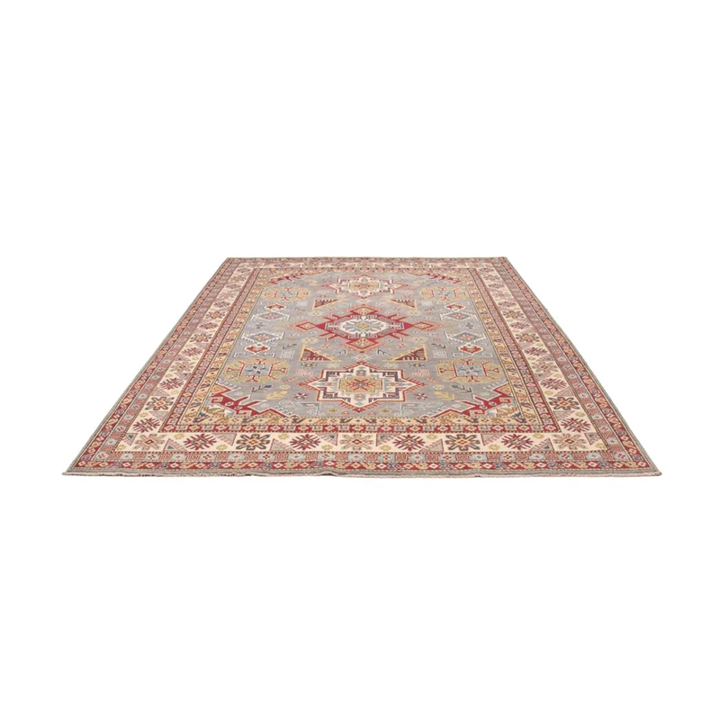Kazak Teppich 201x301cm - Orientteppich - hellblau