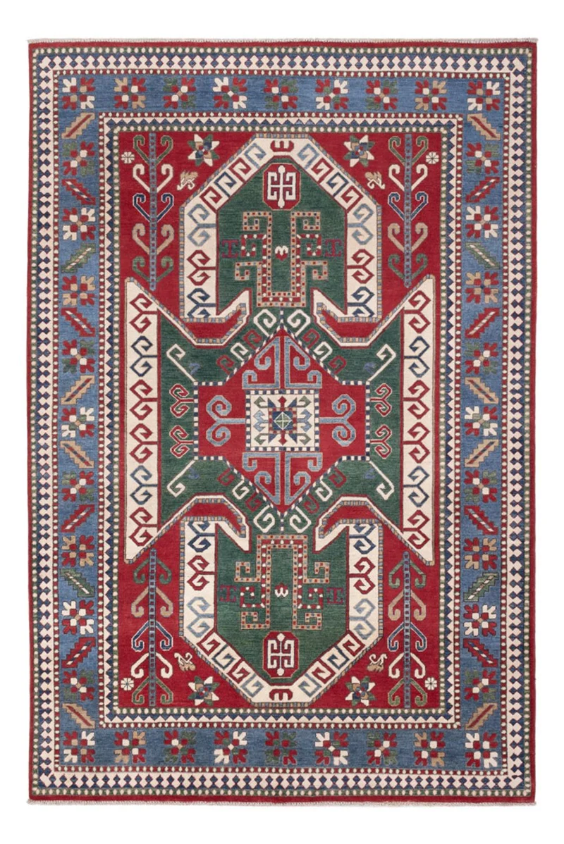 Kazak Teppich 200x296cm - Orientteppich - mehrfarbig
