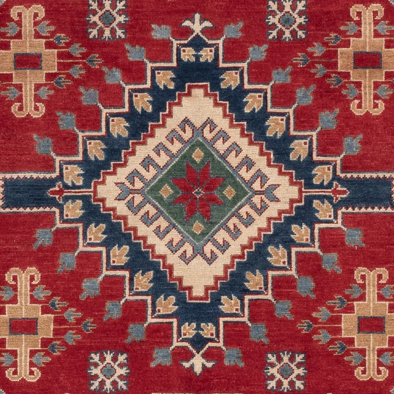 Kazak Teppich 203x293cm - Orientteppich - rot