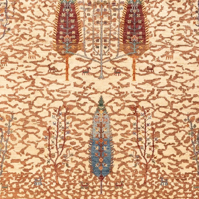 Ariana Teppich 203x297cm - Orientteppich - beige