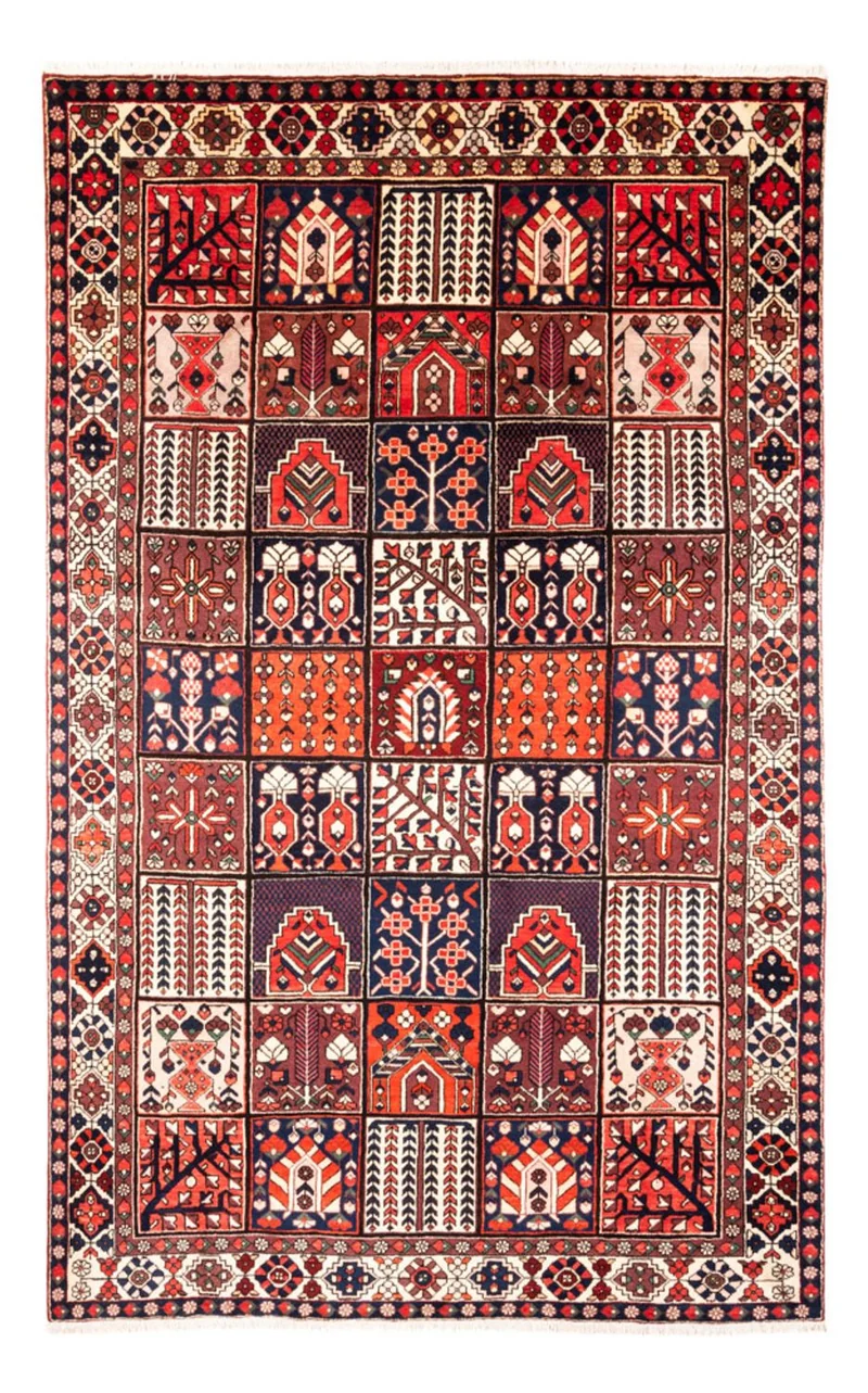 Bachtiar Teppich 203x312cm - Perserteppich - mehrfarbig