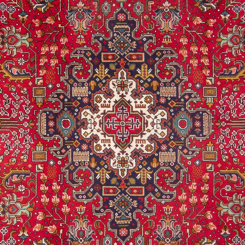 Keshan Teppich 202x294cm - Perserteppich - rot