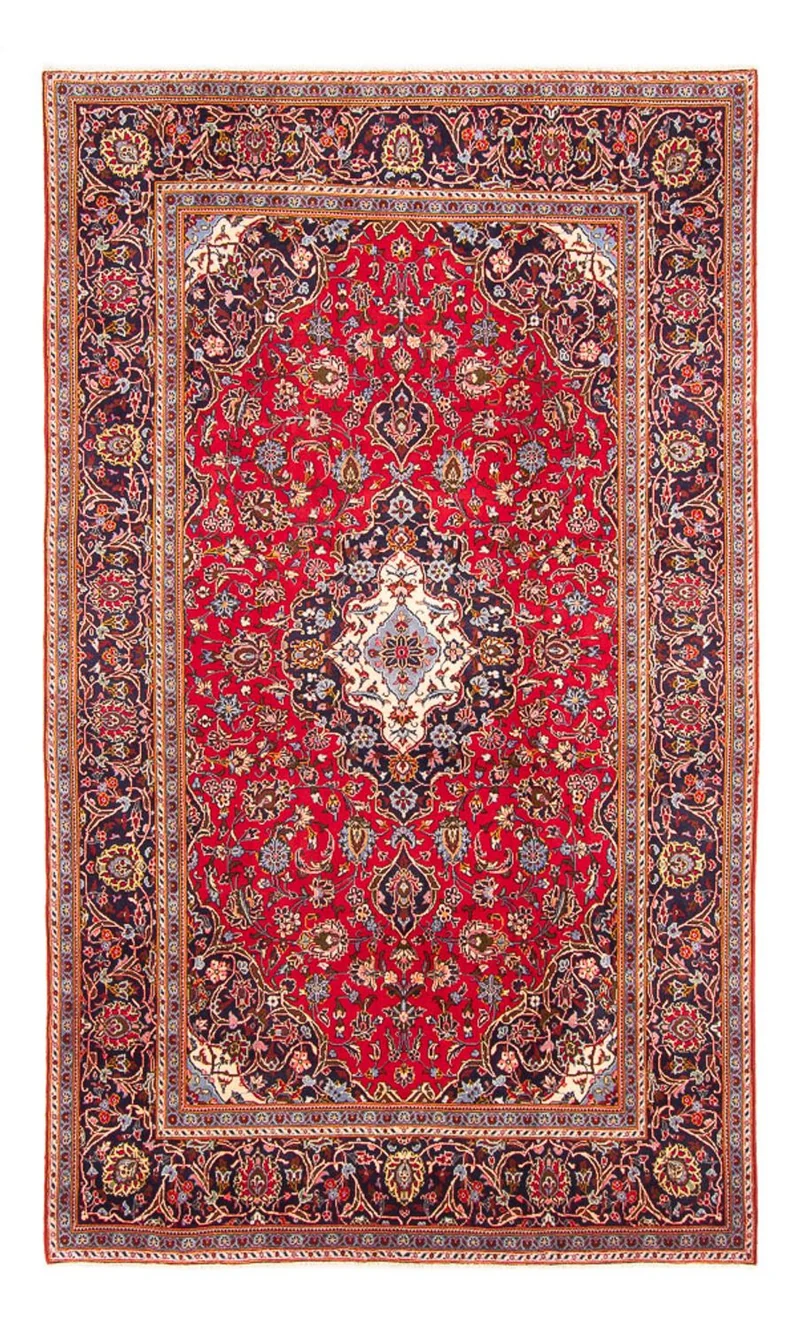 Keshan Teppich 200x313cm - Perserteppich - rot