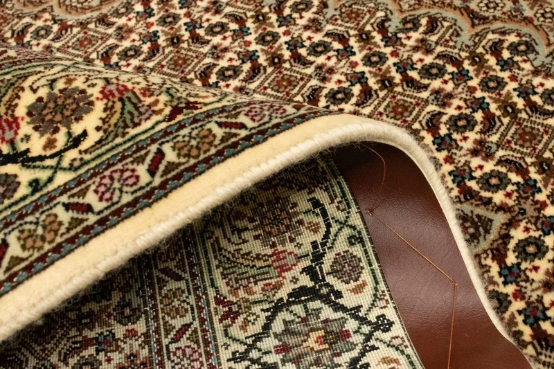 Täbriz - 50 Raj Teppich 103x160cm - Perserteppich - beige