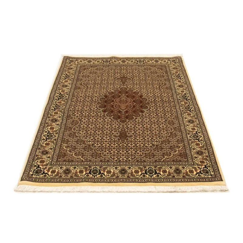 Täbriz - 50 Raj Teppich 103x160cm - Perserteppich - beige