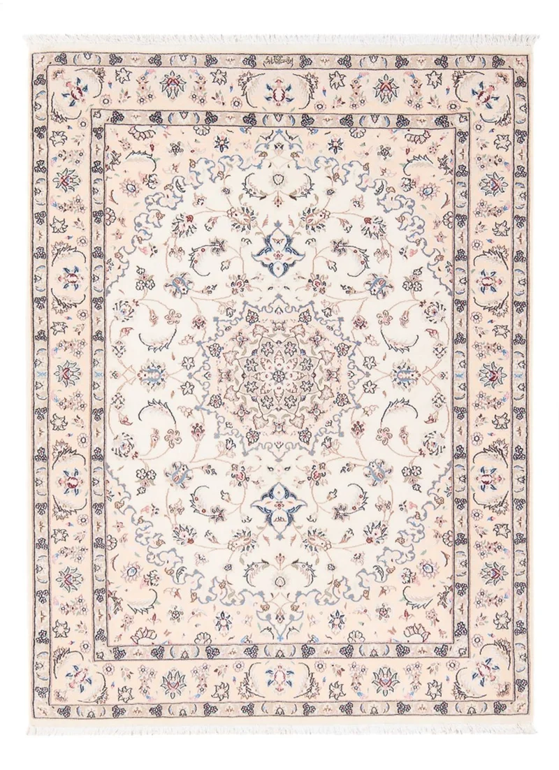 Nain - 6La Teppich 100x146cm - Perserteppich - creme