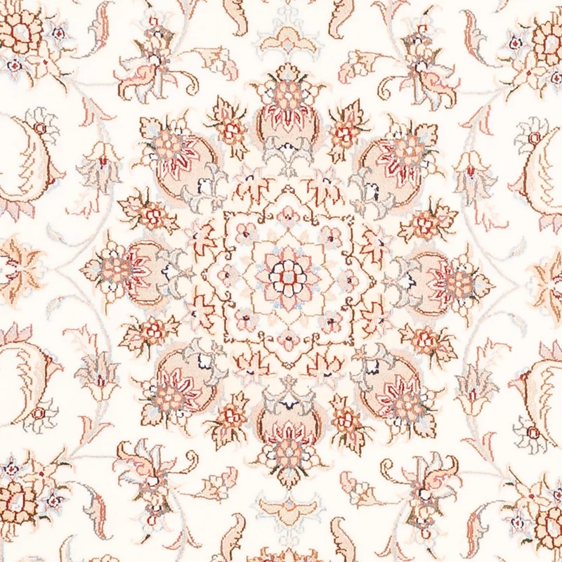 Täbriz Teppich 119x178cm - Perserteppich - creme